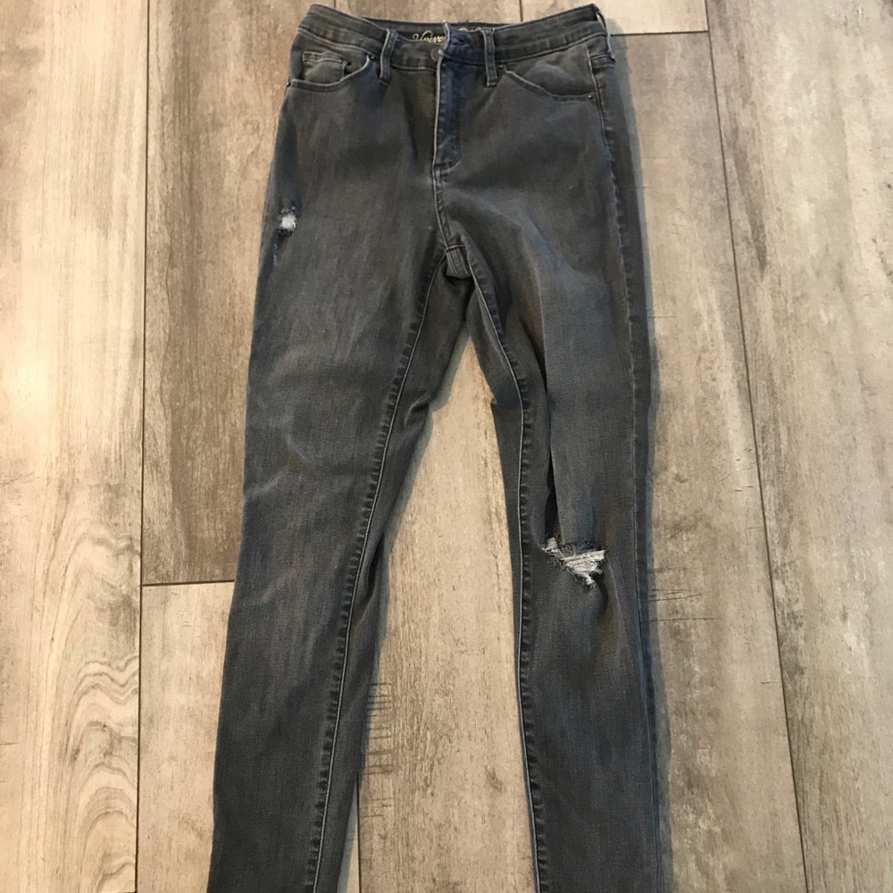 Grey Skinny Jeans